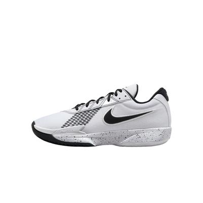 Air Zoom G.T. Cut Academy Cushioned Wear-Resistant Lightweight Low-Top Basketball Shoes Unisex White Black Sneakers Casual FB2598-105