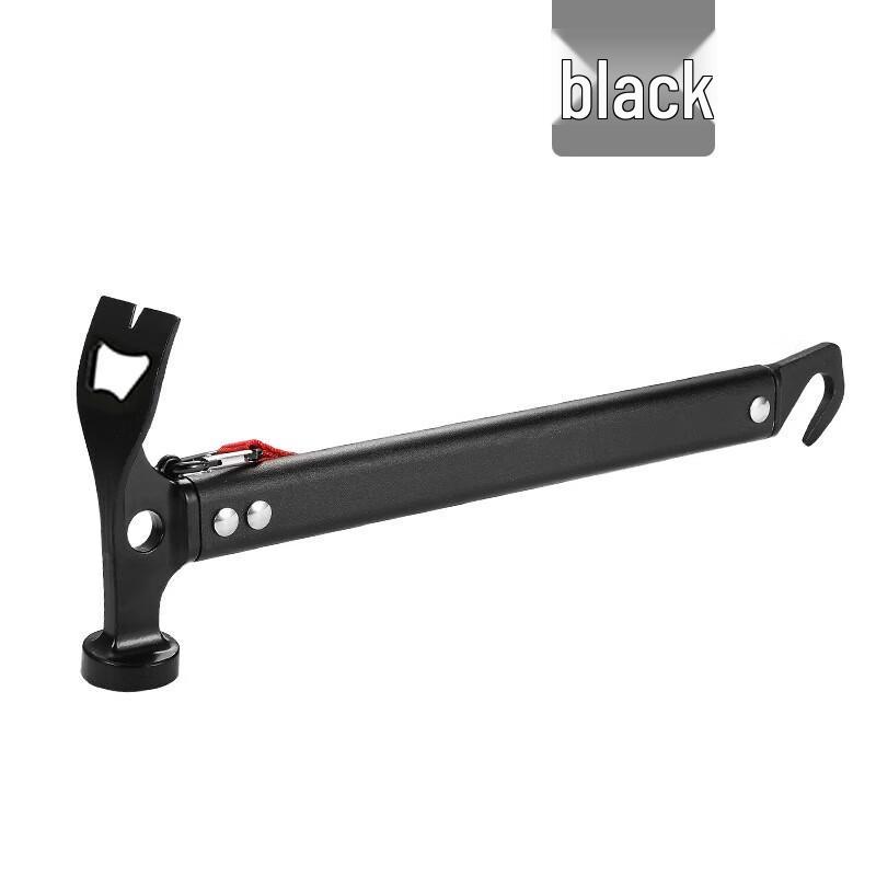 ZISIZ Outdoor Camping Tent Peg Hammer with Bottle Opener