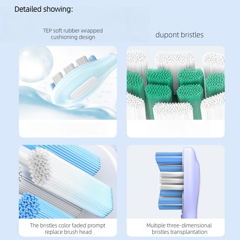 9Models Toothbrush Head Compatible with Philips Sonicare HX3/HX6/HX9 Series Models