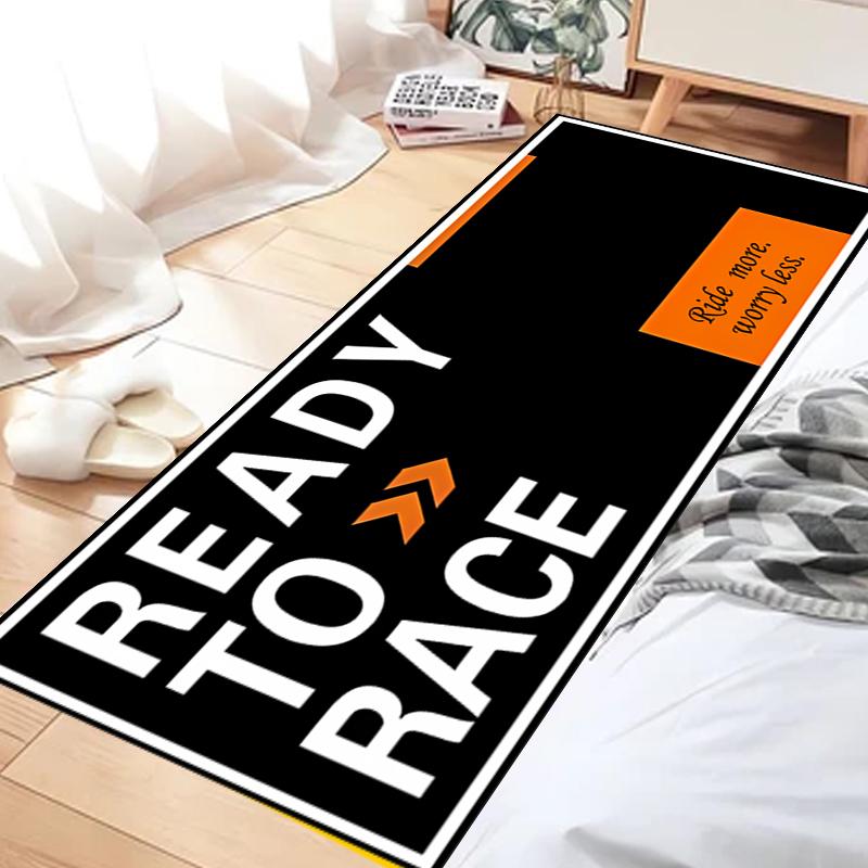 

Килим для мотоцикла Гаражний килимок Гоночний Крутий Мото Дисплей Килимок для мотоцикла Кімнатний Протиковзкий Домашній Декоративний Килим На замовлення 60x180cm