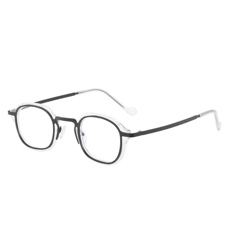 2022 Clear Myopia Glasses for Men Anti Blue Light Computer Glasses Women Retro Square Frame Short Sighted Eyeglasses 0 To -600