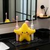 1/2Pcs Electric Toothbrush Holder with Anti-Slip Design Cartoon Star Shape Stable Placement Toothbrush Organizer Bathroom Accessory