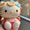Sanrio Hello Kitty Doll Keychain Cartoon Kt Cat Plastic Pendant Bag Decoration Ornaments Toys Birthday Girl Gifts