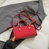 Classic Handbag Women's Bag Vintage Faux Suede Shoulder Crossbody Bag 2025 Autumn Winter Commute Tote Brand Small Squae Bag