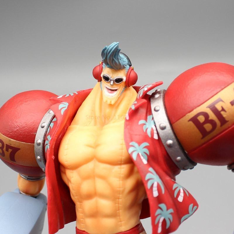 Anime One Piece Franky Figure GK The Straw Hat Pirates Statue Pvc Action Figurine Collection Model Toy Doll Gift