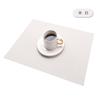 Ningxin Nordic style PP food grade placemat thermal insulation mat waterproof and oil-proof table mat western dining mat hotel LFGB test