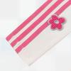 New Adidas Set in Sleeve T Shirt Women's Pink White IX5646