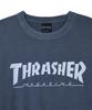Treasure Magazine Pigment-Dyed Short Sleeve T-Shirt Navy