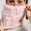 Women Face Protector Comfortable Plush Material Warmth Thickened Cute Scarf Accessories Multi-Color