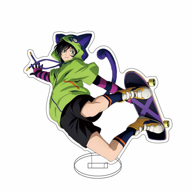 Anime Sk8 The Acrylic Stand Model Figure Cosplay Plate Holder Topper Fans Christmas Desk Decor Plate Gift