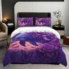 Bedding Dolphin 3D Printed Pillowcase Polyester Abraded Bedding Three-Piece Set