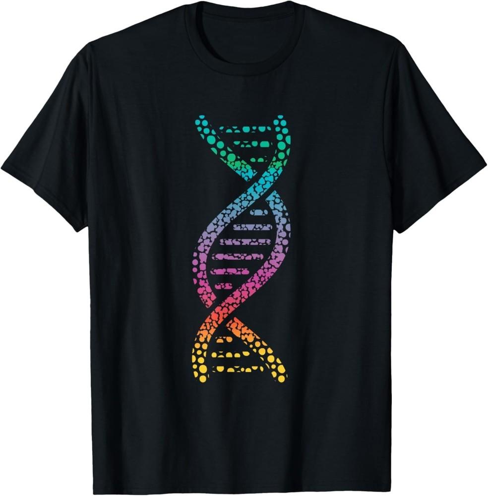 

DNA Molecular World Genes Biology Lover Geek Gift T-Shirt 4XL