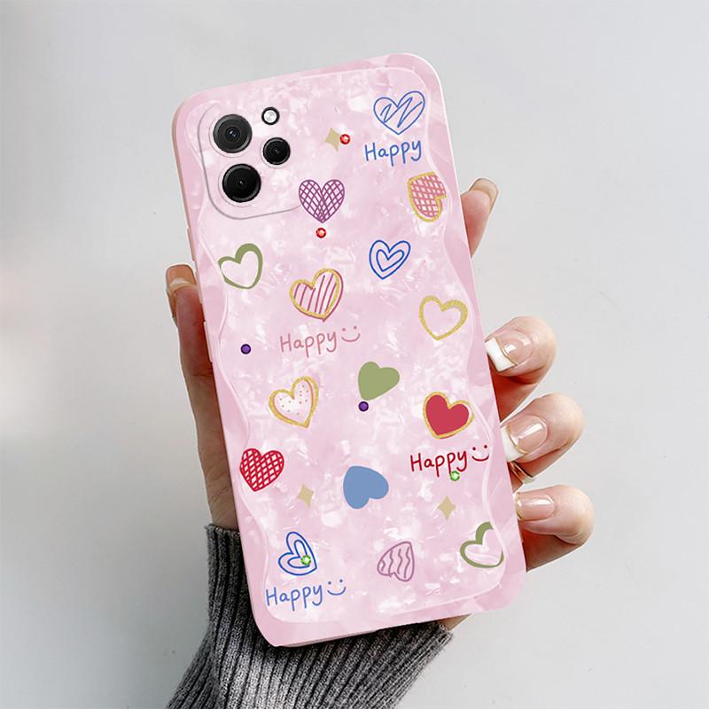 

For Huawei nova Y61 Case Huawei nova Y61 Cover EVE-LX9N EVE-LX3 Phone case Cute Cat Cartoon Puppy Dog Soft Shockproof Back Cover Huawei nova Y61