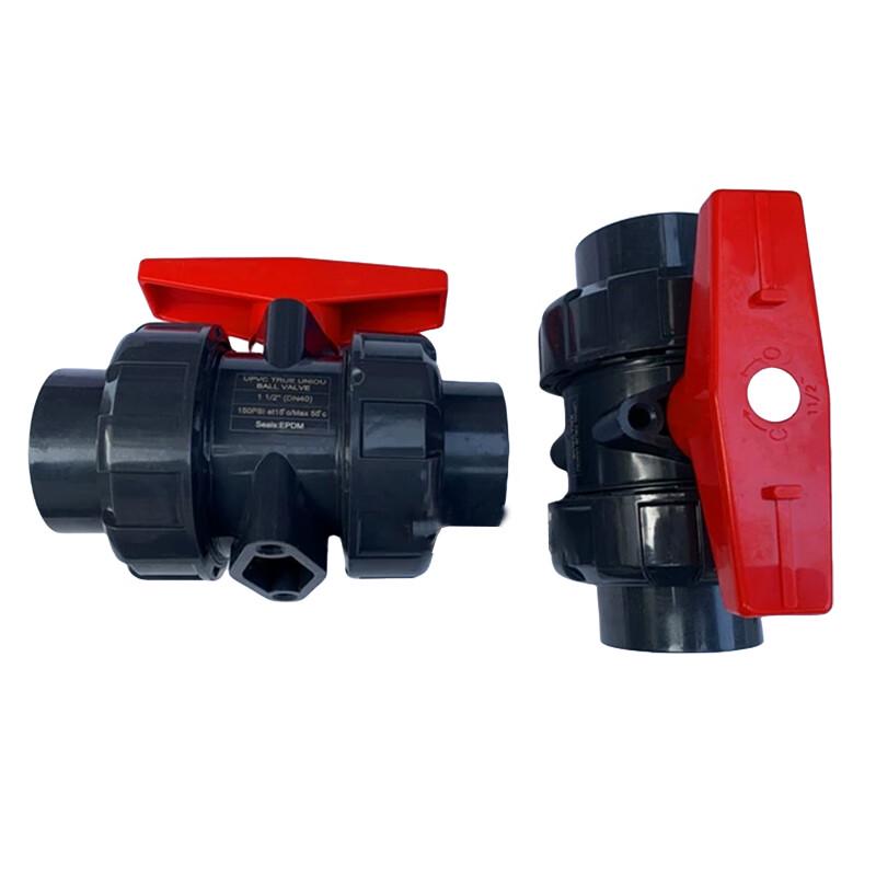 Pinxie UPVC Double Union Ball Valve