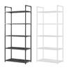 5 Tier Shelving Unit Heavy Duty Storage Shelf Adjustable Storage Rack 66 Lbs Capacity for Kitchen Pantry Bathroom Garage Office