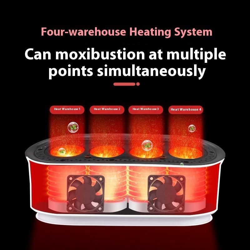 Moxibustion fumigation instrument Household moxibustion physiotherapy instrument Smokeless smoke exhaust Moxibustion appliance Moxibustion velvet