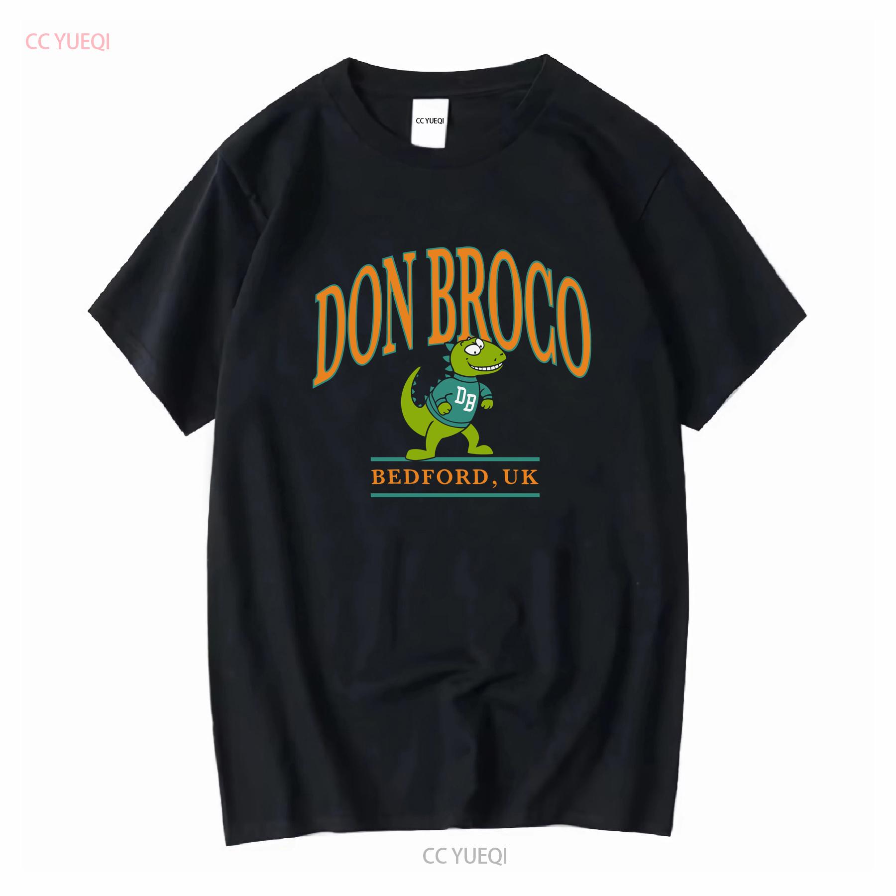 

Don Broco Bedford Dinosaur T Shirt vintage Washed graphic Breathable homme Stylish Slightly streetwear fashion Unisex XL