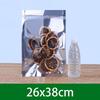 Xihe Aluminized Half-Transparent Zipper Sealing Bags
