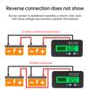 DC 6-100V LCD Digital Power Indicator Voltmeter Battery Capacity Tester Universal for Electric Vehicles, Motorcycles and Cars