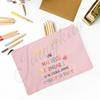 Merci Maitresse French Print Makeup Bag Travel Neceser Toiletry Storage Pouch School Pencil Bags Best Graduate Gift for Teacher