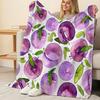 Printed Flannel Fleece Blanket,Soft Warm Cozy Throw for Bedroom, Couch, Halloween & Christmas Home Accent