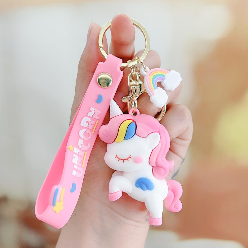 

Красочный брелок-кукла в виде единорога: Фэнтези Брелок для сумки и брелок для ключей автомобиля в подарок