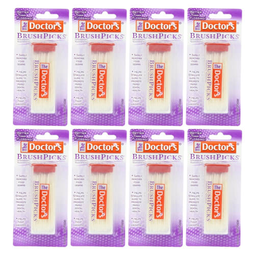 

The Doctor s BrushPicks Interdental Toothpicks, 120 count (8-pack)