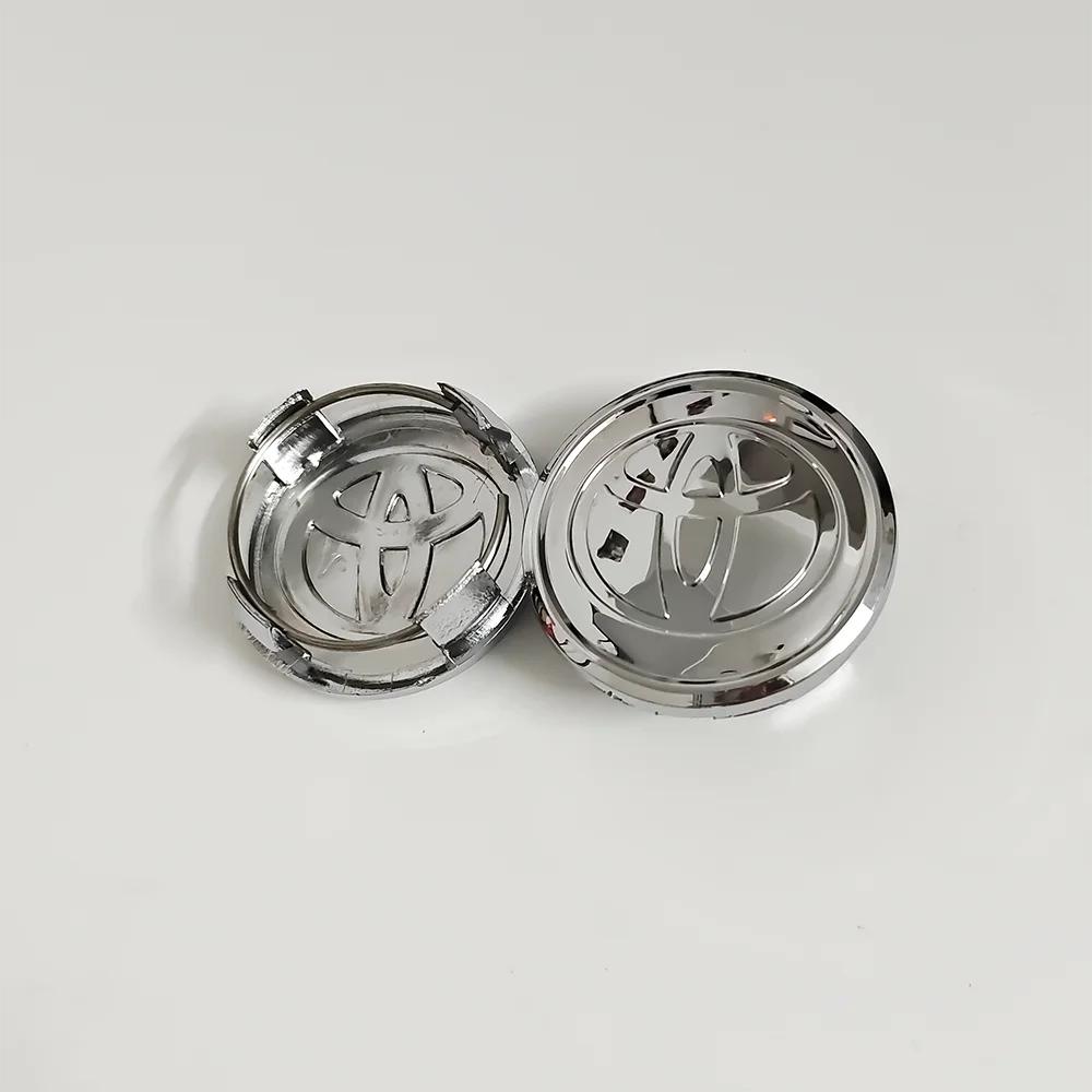 

for Toyota Camry Corolla RAV4 Highlander Vios C-HR SIENNA AVALON YARLS 53mm 57mm 62mm 4 Pieces Wheel Center Caps