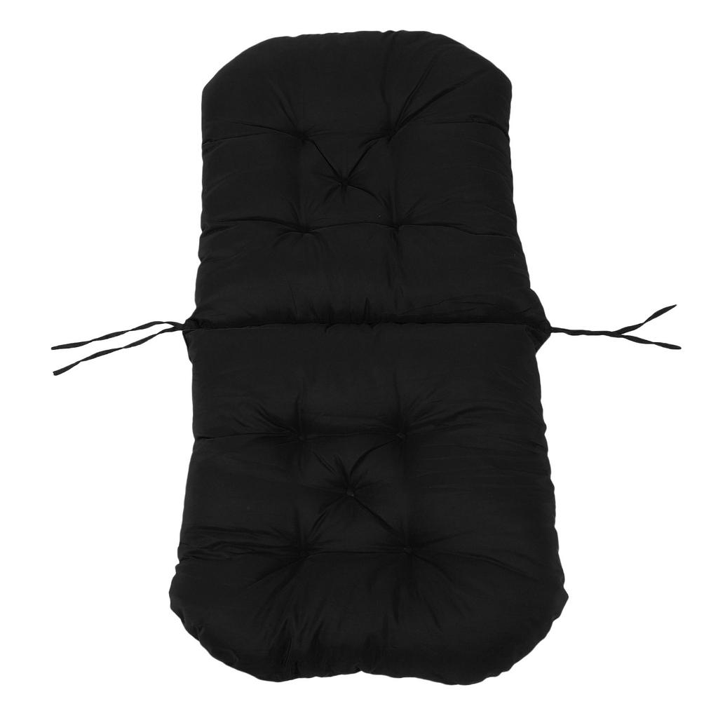 Rocking Ch Cushion Sun Proof Rain Proof Thick Tufted Rocking Ch St Pad with Ties for Indoor Outdoor