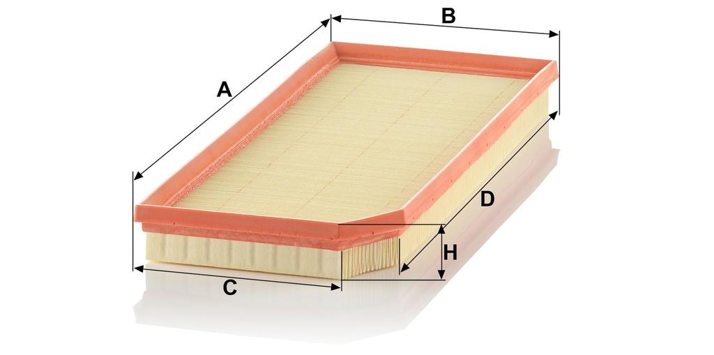 MANN Air Element Part C41110 C41110 (Mann Filter) / Number