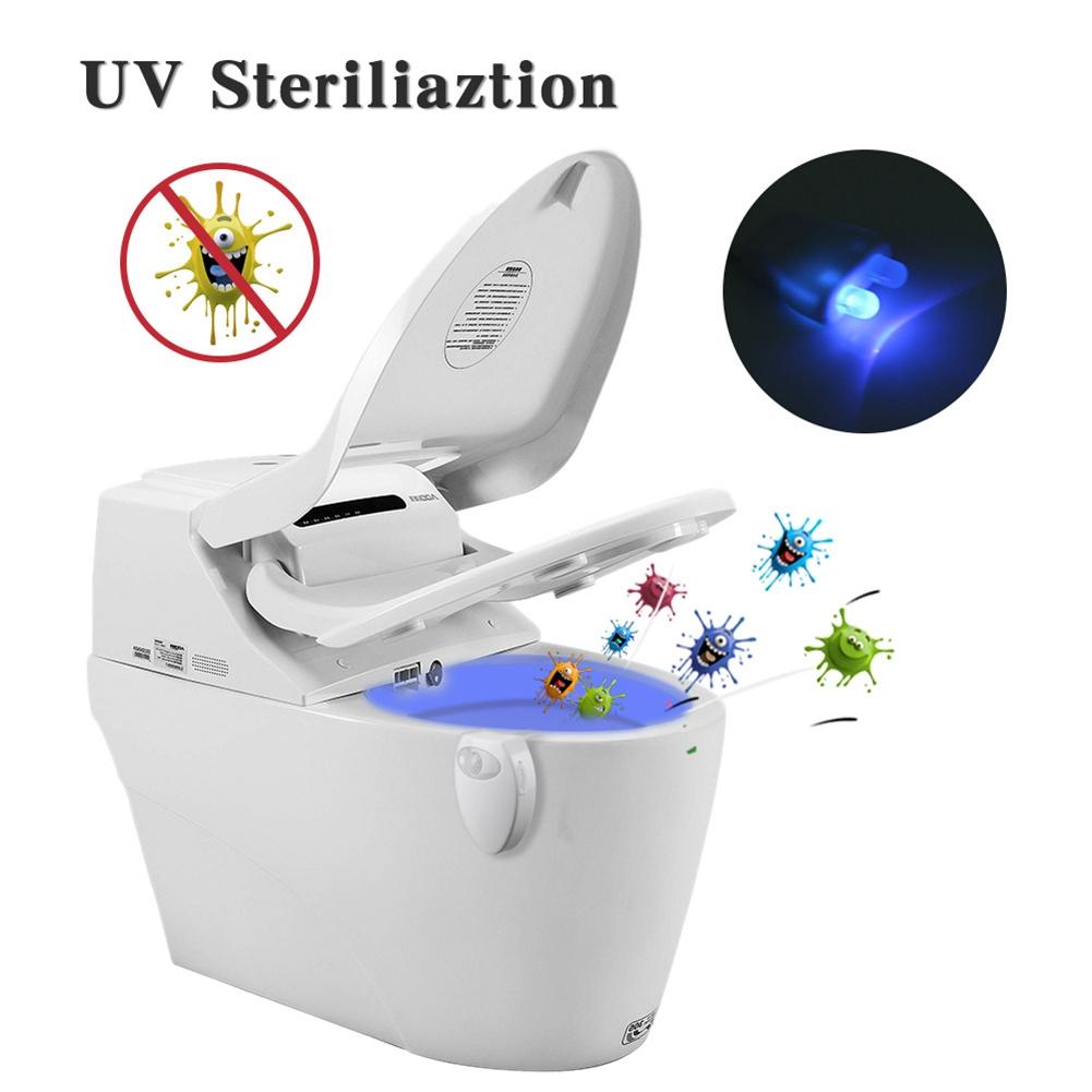 16 Colors USB Charging LED Motion Induction Bathroom Toilet Night Light Sensor with UV Light