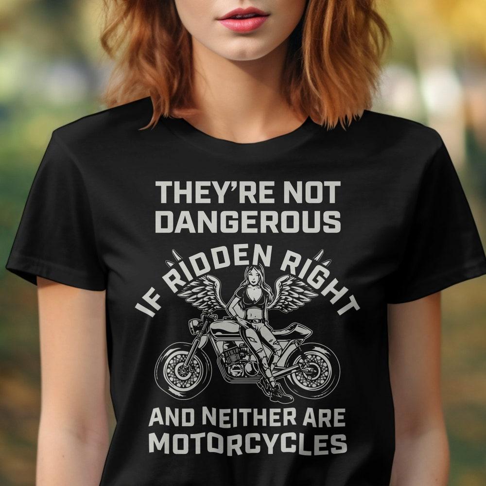 Women s Motorcycle T-Shirt, Biker Life Tee, Motorcycle Apparel, Gift for Riders, Motorbike Graphic XXXL