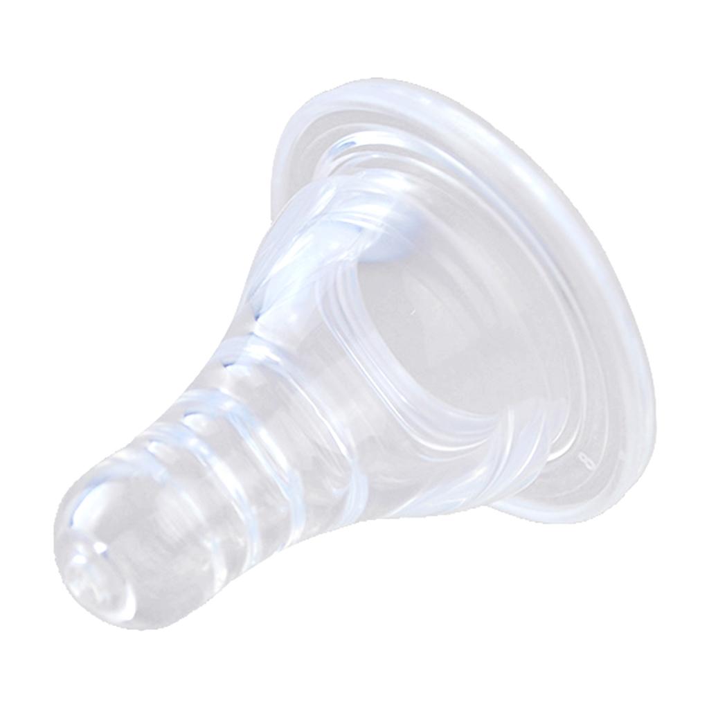 Baby Newborn Feeding Bottle Replacement Silicone Nipple Clear 03M