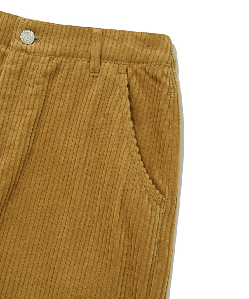 COVERNAT WOMAN Corduroy Wide Pants Mustard