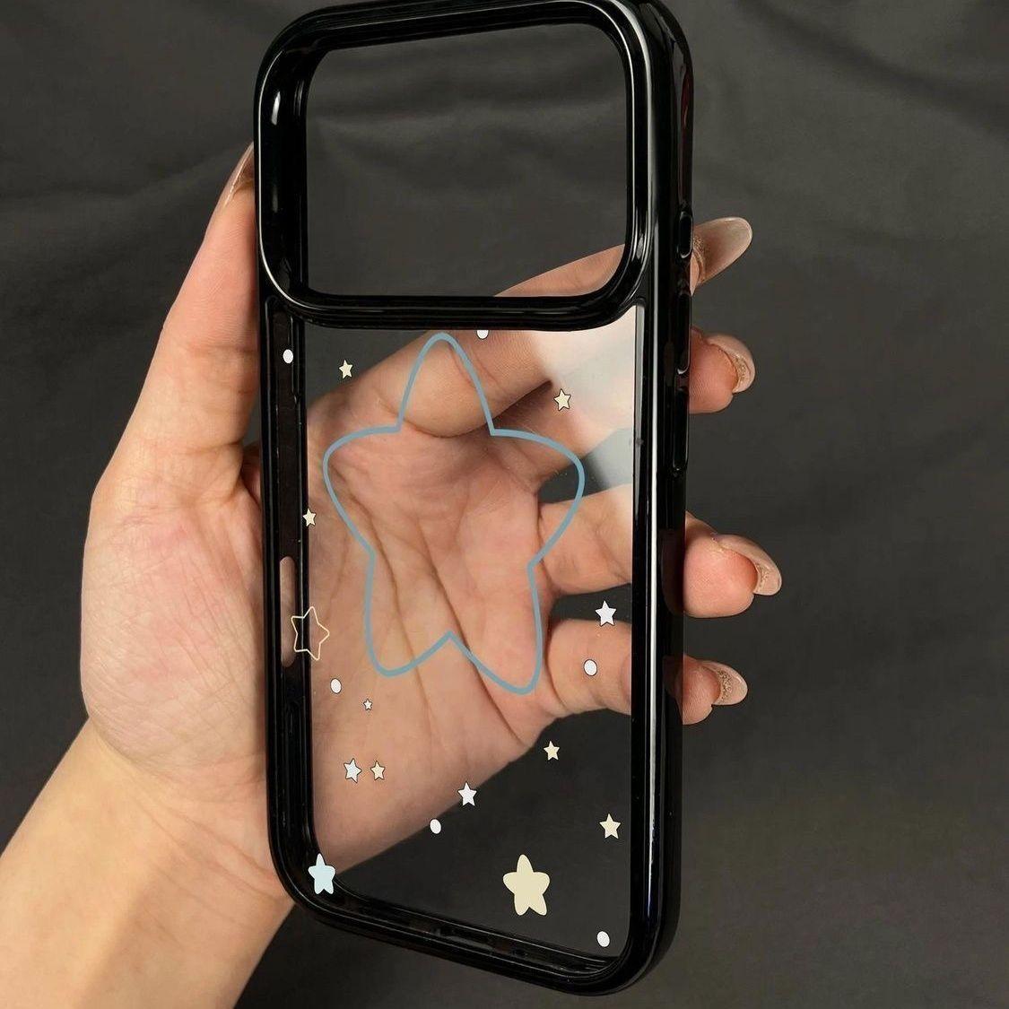 

Звезды Голубой Линии для Чехла для Мобильного Телефона Apple 17promax Iphone16plus/15pro/14/13/12 Apple 17PRO