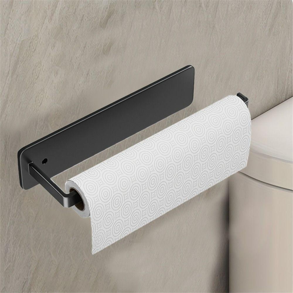 Carbon Steel Paper Towel Stand Roll Paper Holder  Kitchen and Bathroom Accessories