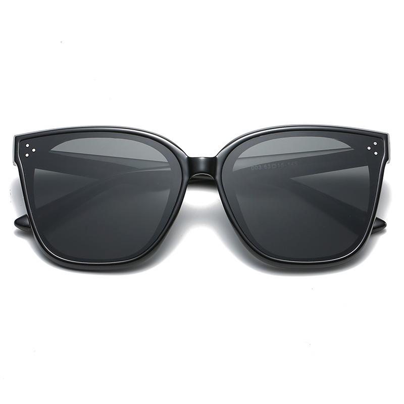 Women's Large Frame Sunglasses - High-End Celebrity Style & Trendy Sunshade Glasses