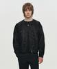 Heute Frame Collarless Bomber Jacket (Black)