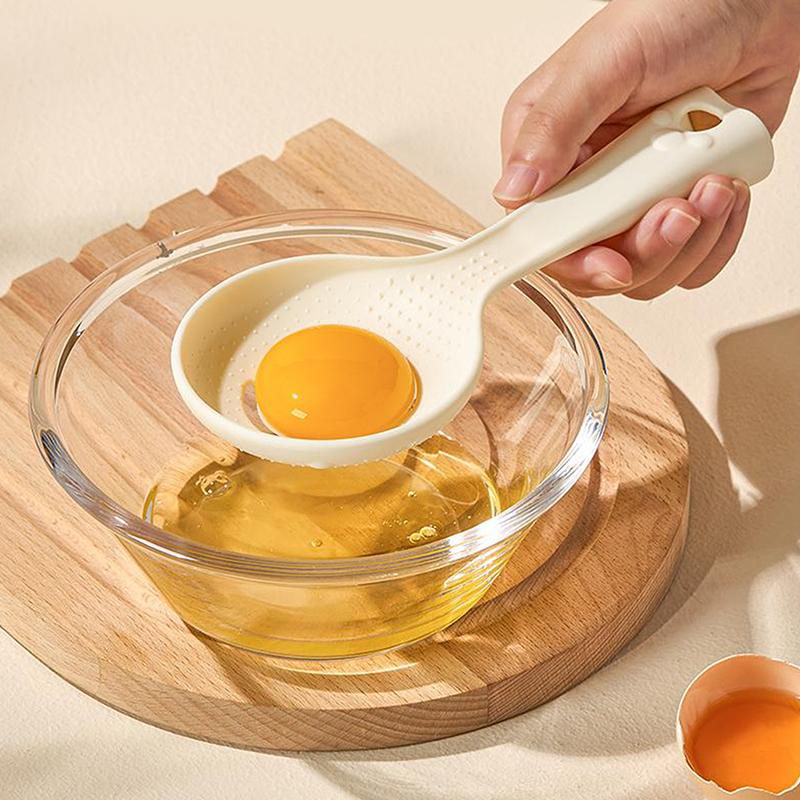 1 Pcs Abs Plastic Egg White Separator Egg Yolk Separator Egg Filter Kitchen Baked Egg Yolk Egg White Filter Kitchen Gadgets