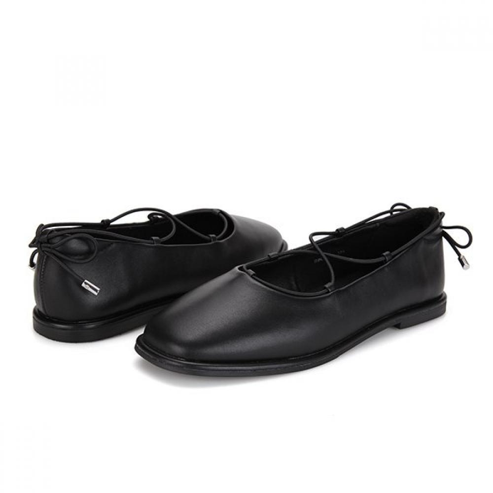 Barbara Lambskin Ballerina Mary Jane Flat Bbg133bk