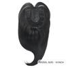 14 Inches Top Piece Clip In Synthetic Hair Toppers Hair Pieces with Bangs for Women with Thinning Hair