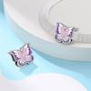 100% Copper Butterfly Protection Heart Charms Flat Bead Fit Pandachoriginal Bracelet Diy Birthday Jewelry Gift