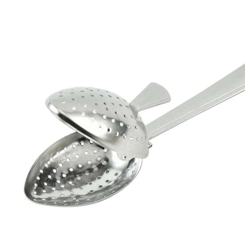 1 Stück Kreatives Teesieb Feinmaschiges Sieb Edelstahl Tee-Infuser Sieb Teezubereiter Universalsieb Löffel
