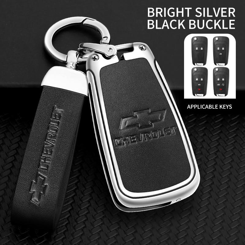 AABHO1 Slitina Kryt Pouzdro na Klíčenku dálkového ovládání auta Pro Chevrolet Chevy Malibu Camaro Cruze Traverse Spark Equinox Sonic Volt Bolt Příslušenství