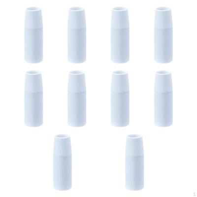 10 Pieces Mig Welder Ceramic Nozzles,Protection,Welding Parts Sturdy Lightweight Practical