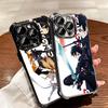 Anime Sword Art Online SAO Plating Phone Case For Iphone 16 17 Pro Max Air 16E 14 15 Plus 12 13 Mini Anti-Fall Airabag Cover