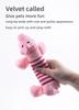 Molar Plush Dog Toy Cute Elephant Duck Pig Squeaky Chew Toy Funny Durable Pet Supplies for All Puppies