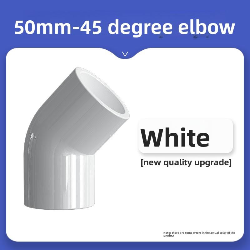 25mm PVC Pipe Equal Elbow Connector Garden Irrigation Fish Tank 45 Degree Elbow Joint Pipework Adapter Aquarium Accessories
