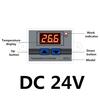 W3001 W3002 Mikrokomputerowy regulator temperatury DC12V 24V AC110 AC200V Cyfrowy termostat Termoregulator Ogrzewanie Chłodzenie Kontrola