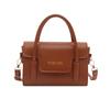 Summer New Fashion Simple Design Popular Solid Color Casual Shoulder Crossbody Portable Small Square Bag